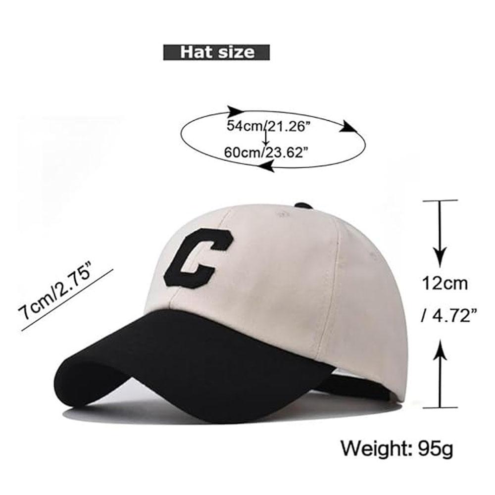 Baseball Cap Vintage Letter C Hat Adjustable Clip for Universal Fit Baseball Hat for Unisex Adjustable кавовий
Baseball Cap Vintage Letter C Hat Adjustable Clip for Universal Fit Baseball Hat for Unisex Adjustable кавовий