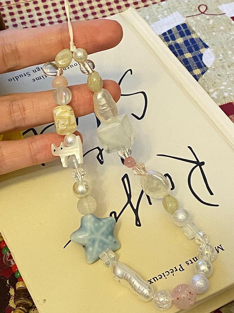 Korean Cute 3D Star Pearl Cat Beads Phone Chain Pendant For iPhone Samsung Accessories Girl Jewelry Strap Lanyard Hanging Cord
Korean Cute 3D Star Pearl Cat Beads Phone Chain Pendant For iPhone Samsung Accessories Girl Jewelry Strap Lanyard Hanging Cord