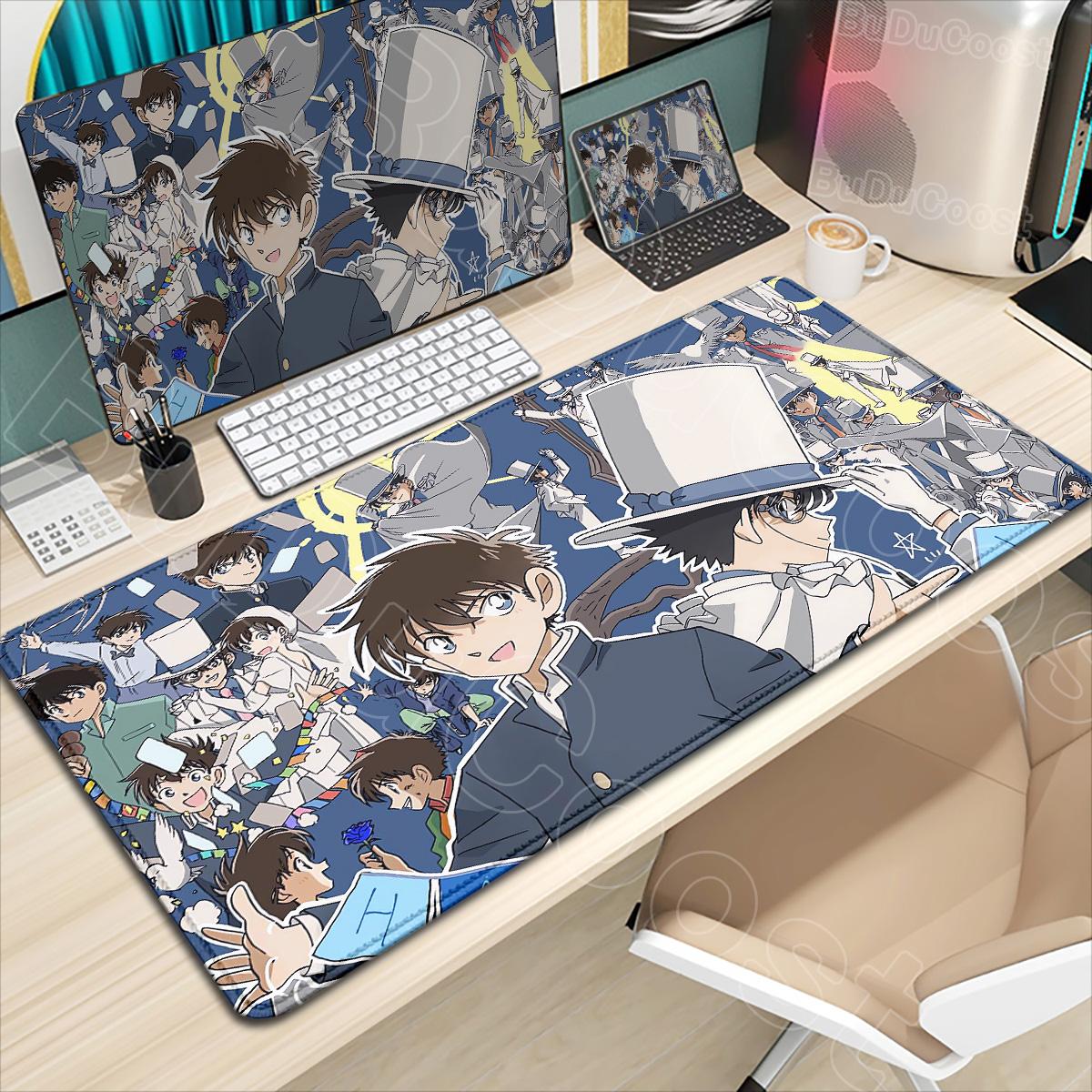 Keyboard PC Desk Pad Cute Anime Detective Conan Mousepad HD Printing Computer Gamers Locking Edge Non-slip Mouse Pad XXL 90x40cm 600x300x2MM
Keyboard PC Desk Pad Cute Anime Detective Conan Mousepad HD Printing Computer Gamers Locking Edge Non-slip Mouse Pad XXL 90x40cm 600x300x2MM