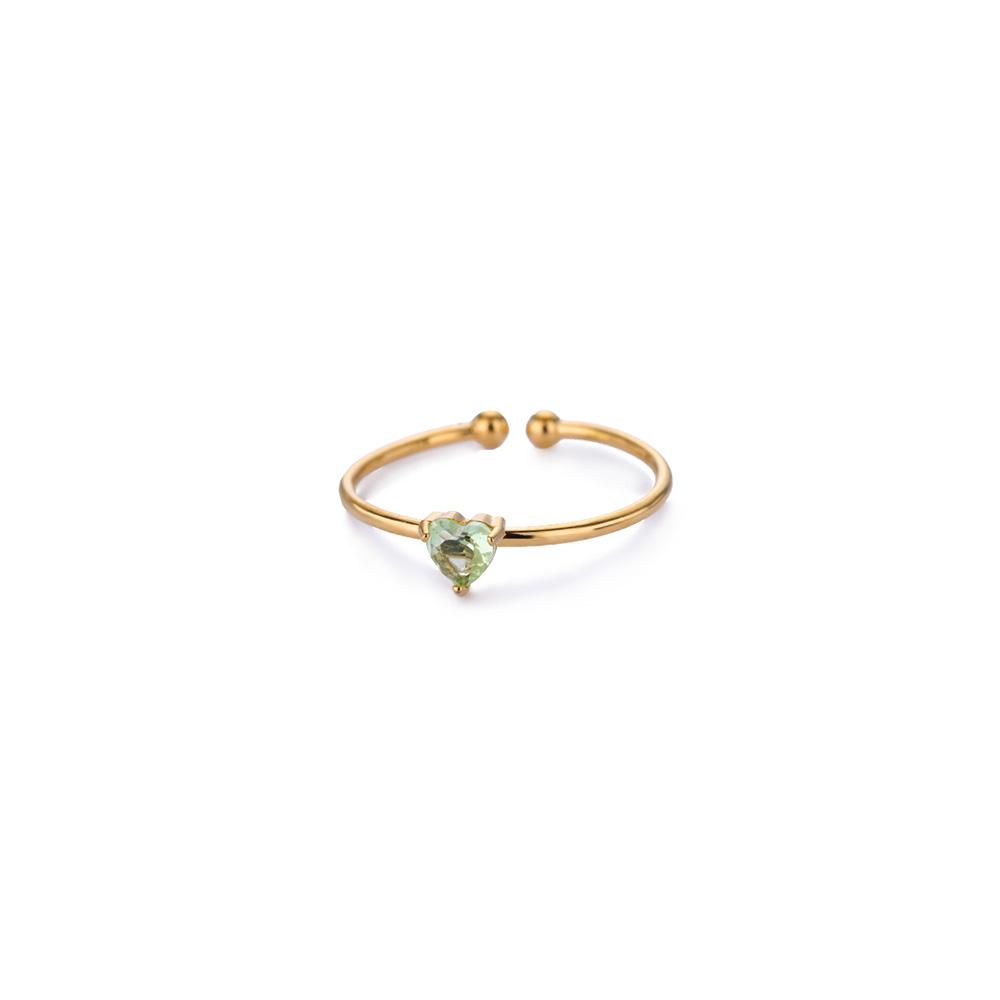 2025 Birth Colorful Cubic Zircon Heart Opening Rings For Women Fashion Dainty Stainless Steel Princess Ring Jewelry Wedding Gift resizable
2025 Birth Colorful Cubic Zircon Heart Opening Rings For Women Fashion Dainty Stainless Steel Princess Ring Jewelry Wedding Gift resizable