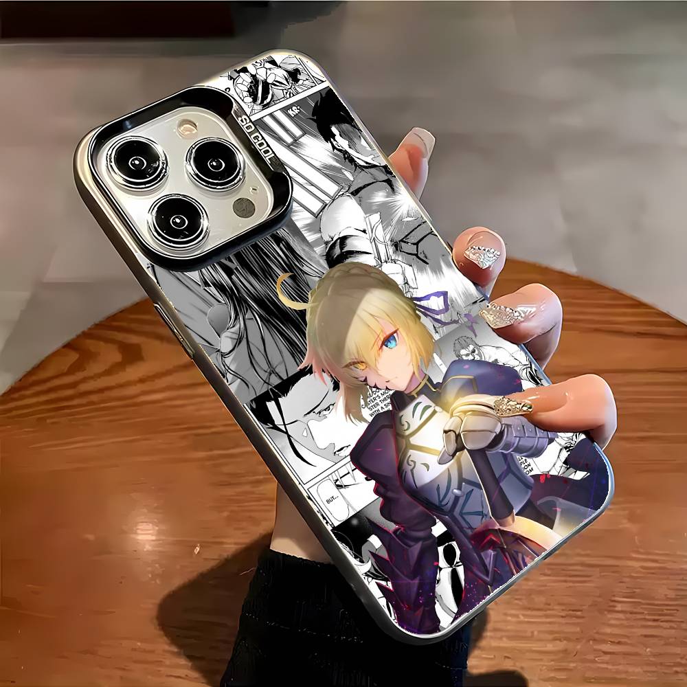 Anime Cool S-Saber Phone Case For IPhone 17 16 15 14 13 12 11 Plus Pro Max Multicolor Aurora Laser Shockproof Funda Cover iPhone11
Anime Cool S-Saber Phone Case For IPhone 17 16 15 14 13 12 11 Plus Pro Max Multicolor Aurora Laser Shockproof Funda Cover iPhone11