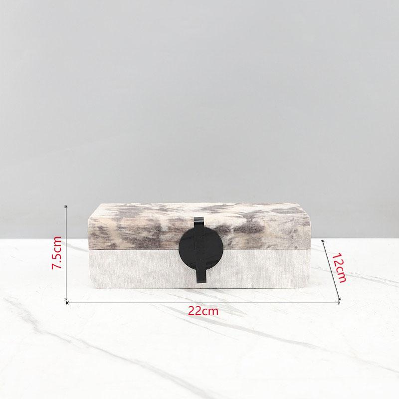 Modern Minimalist Wood Jewelry Boxes Elegant Leather Cosmetic Jar Dresser Table Desk Decoration Exquisite Jewelry Storage Jar
Modern Minimalist Wood Jewelry Boxes Elegant Leather Cosmetic Jar Dresser Table Desk Decoration Exquisite Jewelry Storage Jar