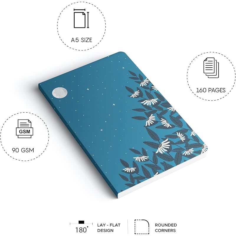 FACTOR NOTES A5 Notebook: Ruled | 90 GSM | 160 Pages (Full Moon) a5
FACTOR NOTES A5 Notebook: Ruled | 90 GSM | 160 Pages (Full Moon) a5
