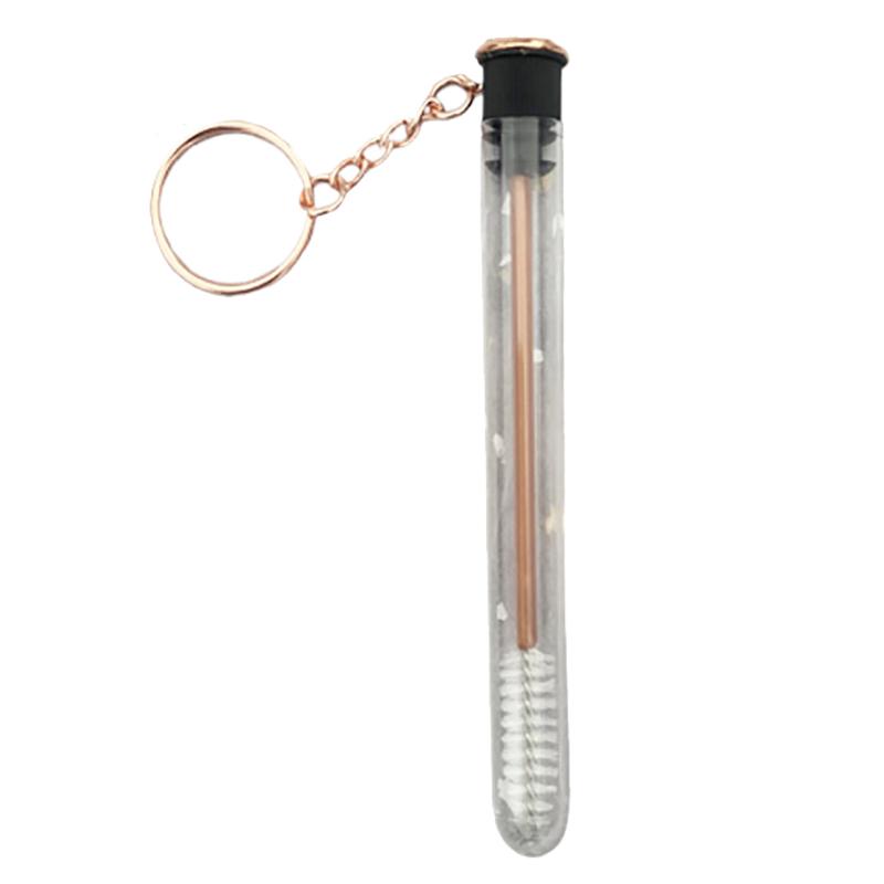 Gold Reusable Eyelash Brush Tube Keychain Plastic Lash Spoolie Container Glitter Cils Mascara Wands Keyring розового золота
Gold Reusable Eyelash Brush Tube Keychain Plastic Lash Spoolie Container Glitter Cils Mascara Wands Keyring розового золота