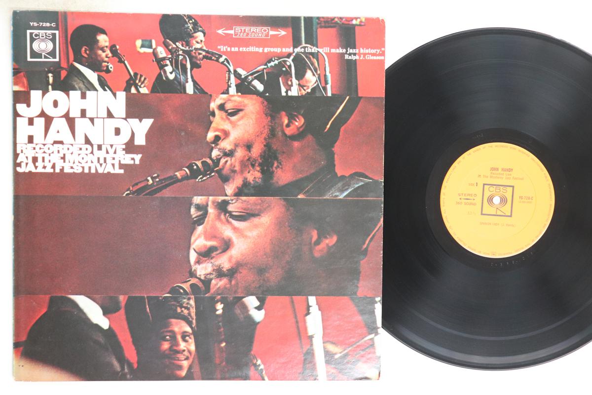 LP Record JOHN HANDY - Recorded Live At The Monterey Jazz YS728 CBS Japan Jazz Used
LP Record JOHN HANDY - Recorded Live At The Monterey Jazz YS728 CBS Japan Jazz Used