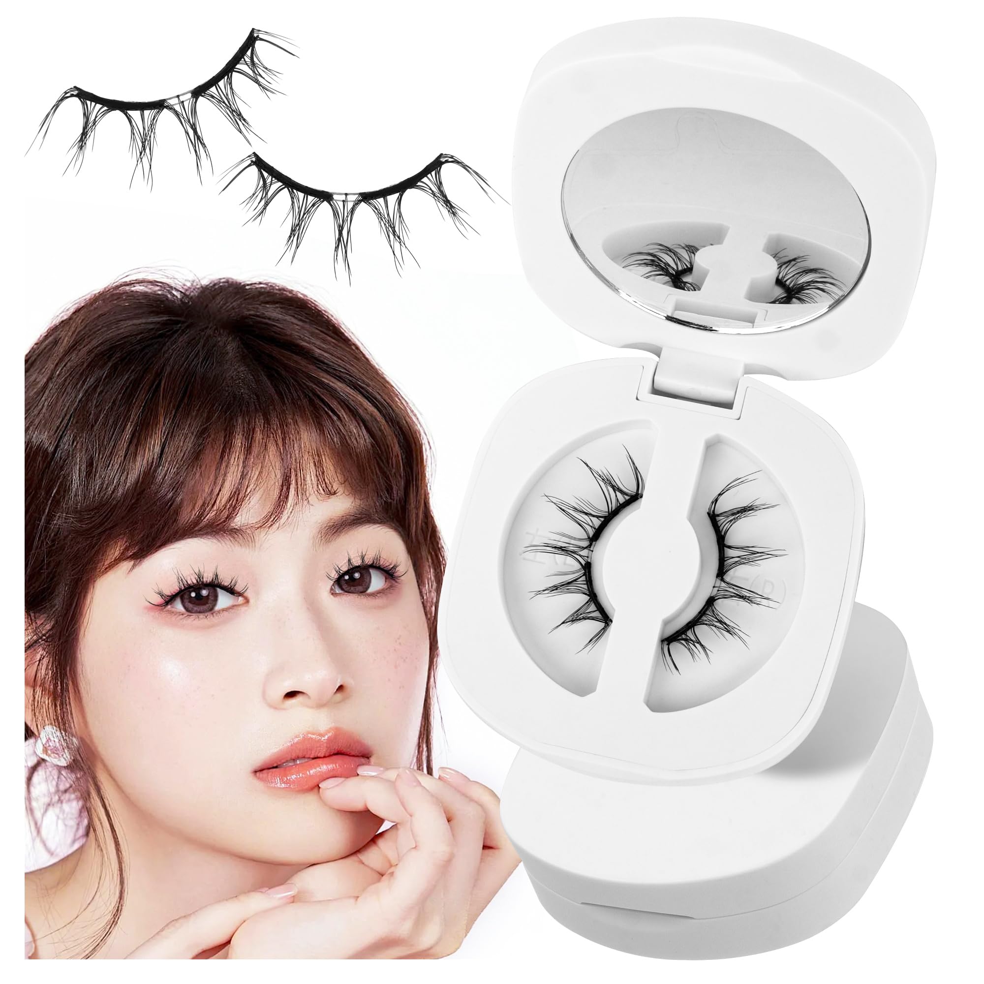 LASHVIEW Upgraded Magnetic Eyelashes with Reusable Soft Magnetic Natural No Glue Magnetic Magnetic Eyelash Easy to Apply and Remove Applicator,
LASHVIEW Upgraded Magnetic Eyelashes with Reusable Soft Magnetic Natural No Glue Magnetic Magnetic Eyelash Easy to Apply and Remove Applicator,
