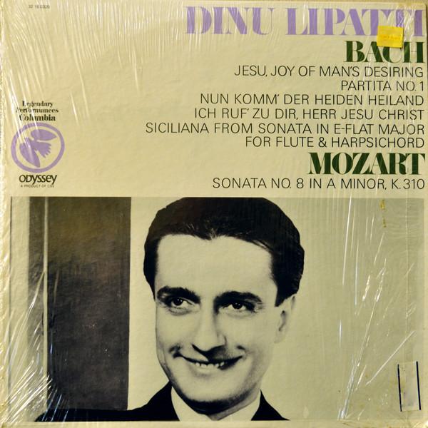 LP Record DINU LIPATTI - Works Of Bach And Mozart 32160320 ODYSSEY 1969 US Classical Used
LP Record DINU LIPATTI - Works Of Bach And Mozart 32160320 ODYSSEY 1969 US Classical Used