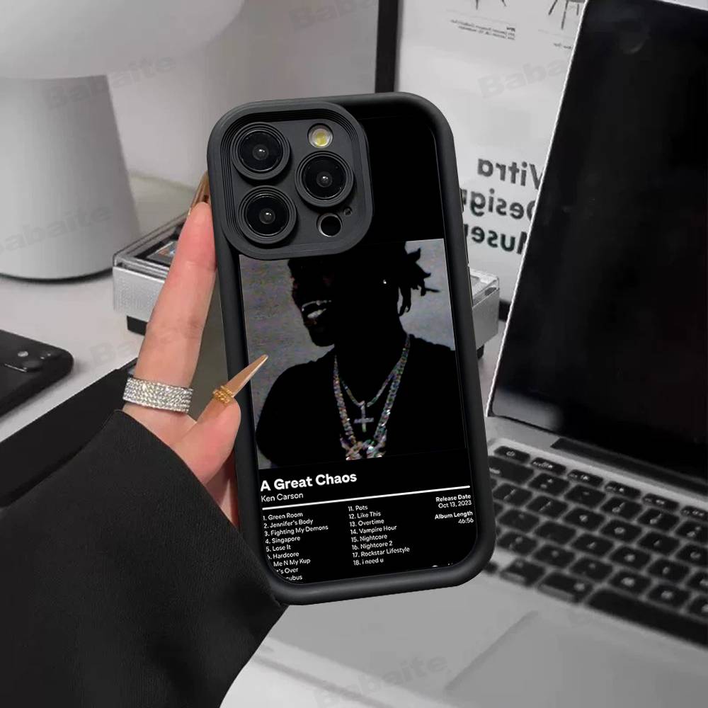 Pop Singer K-Ken Carson For IPhone 17 15 13 12 11 14 Pro Max X XR XS 16 Plus Shockproof Candy Back Cover iPhone 13pro max
Pop Singer K-Ken Carson For IPhone 17 15 13 12 11 14 Pro Max X XR XS 16 Plus Shockproof Candy Back Cover iPhone 13pro max