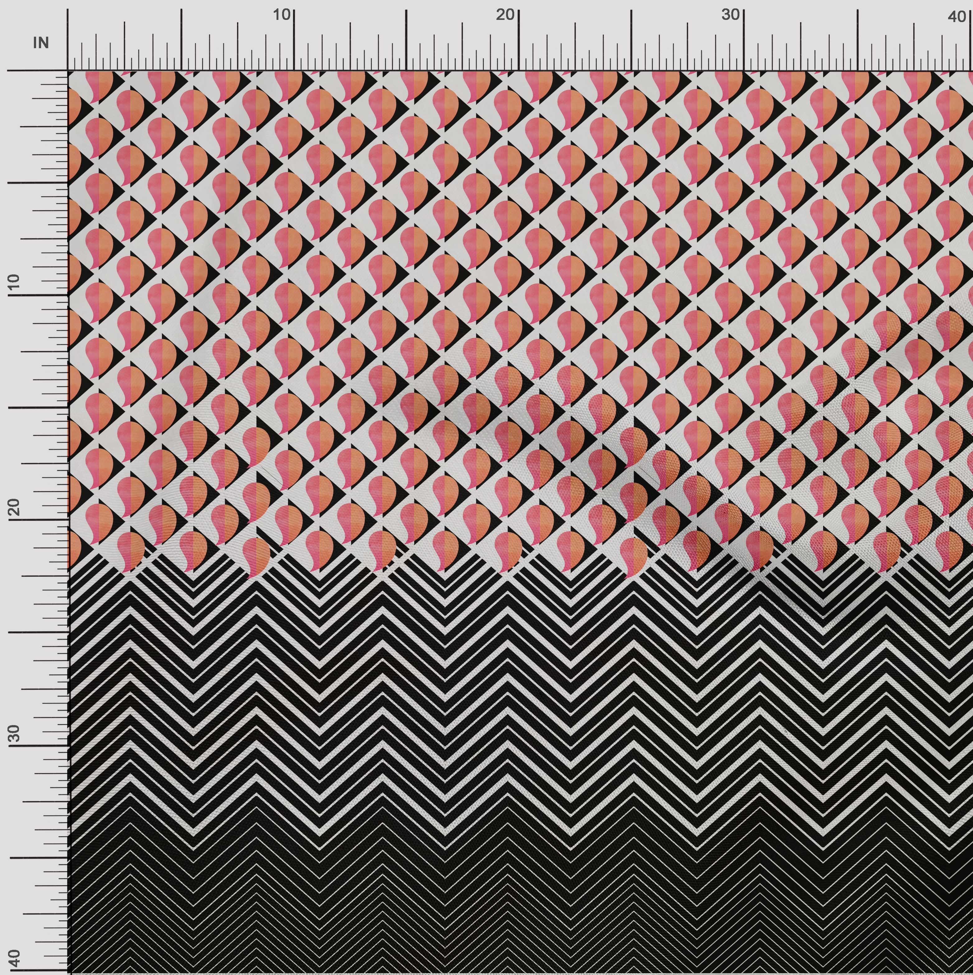 OneOone Cotton Flex Fabric Chevron & Triangle Panel Fabric Prints By Yard 40 дюймів 42 Inch Wide - Viscose Chiffon персиковий
OneOone Cotton Flex Fabric Chevron & Triangle Panel Fabric Prints By Yard 40 дюймів 42 Inch Wide - Viscose Chiffon персиковий