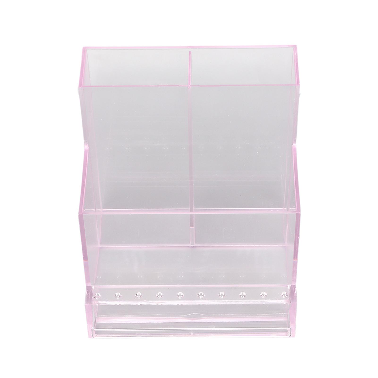 Ящик для хранения фрезы для ногтей, акриловый ящик для хранения маникюрных инструментов, стеллаж для хранения дизайна ногтей, розовый
Ящик для хранения фрезы для ногтей, акриловый ящик для хранения маникюрных инструментов, стеллаж для хранения дизайна ногтей, розовый