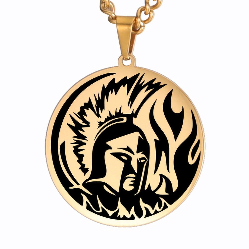 LIKGREAT GREEK MYTHOLOGY PENDANT NECKLACE Gold Color Stainless Steel Pendants Jewelry Vintage Chain Choker Gifts for Men Women
LIKGREAT GREEK MYTHOLOGY PENDANT NECKLACE Gold Color Stainless Steel Pendants Jewelry Vintage Chain Choker Gifts for Men Women