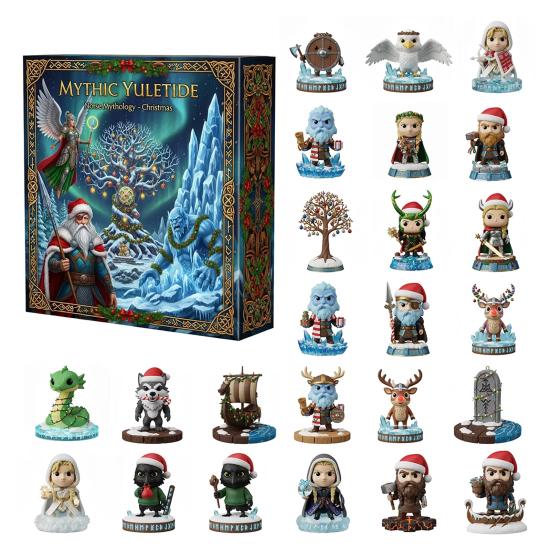 Christmas Mythic Yuletide Advent Calendar Cartoon Figurine 24 Days Xmas Countdown Calendar Home Office Bookshelf
Christmas Mythic Yuletide Advent Calendar Cartoon Figurine 24 Days Xmas Countdown Calendar Home Office Bookshelf