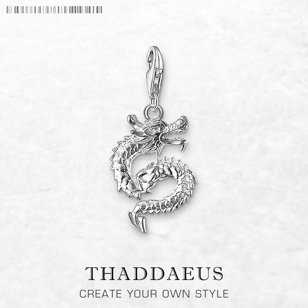 Dragon Dangle Charm Pendant Europe Style Vintage Jewelry Summer Gift For Women Men In Silver 925
Dragon Dangle Charm Pendant Europe Style Vintage Jewelry Summer Gift For Women Men In Silver 925