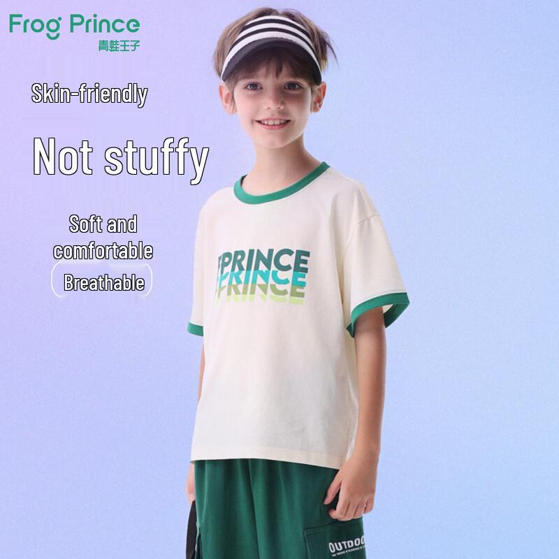 Frog Prince Boys Summer Short-Sleeve T-Shirt 140
Frog Prince Boys Summer Short-Sleeve T-Shirt 140