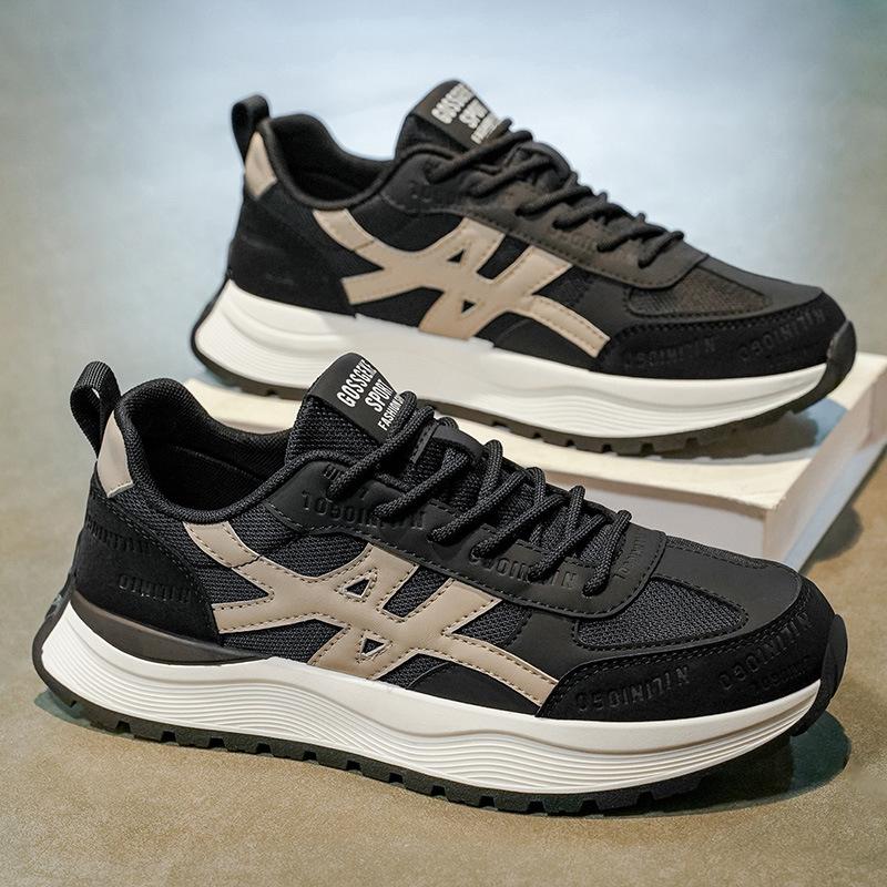 Autumn new heightened thick-soled wear-resistant breathable mesh shoes casual sports shoes 44 чорний
Autumn new heightened thick-soled wear-resistant breathable mesh shoes casual sports shoes 44 чорний