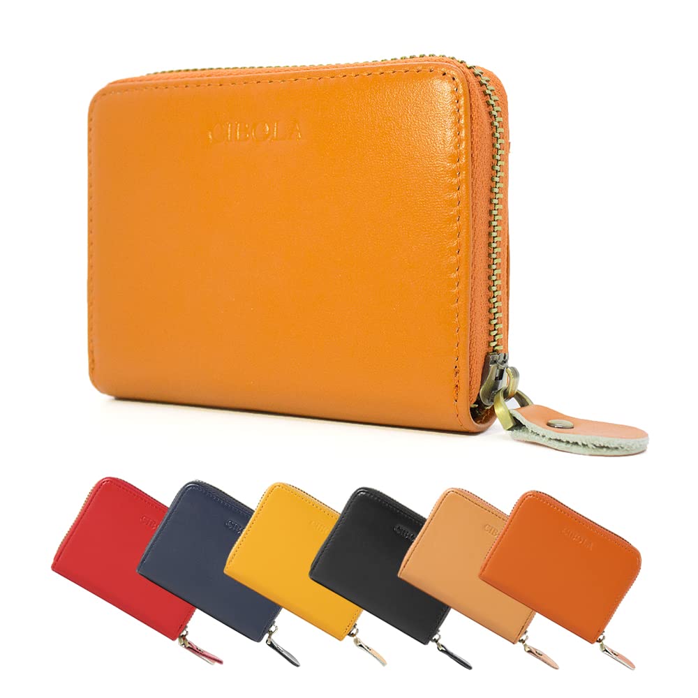 CIBOLA Premium Cowhide Leather Mini Wallet with Card Case, Genuine Leather, Anti-Skimming, Exterior Pocket, Compact, Large Capacity, Small Wallet,
CIBOLA Premium Cowhide Leather Mini Wallet with Card Case, Genuine Leather, Anti-Skimming, Exterior Pocket, Compact, Large Capacity, Small Wallet,
