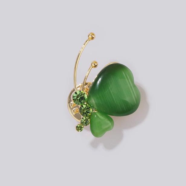 Fashionable Gem Love Butterfly Brooch, Anti-exposure Pin for Women, Metal Button To Fix Clothes, Wedding Party Gift зелений
Fashionable Gem Love Butterfly Brooch, Anti-exposure Pin for Women, Metal Button To Fix Clothes, Wedding Party Gift зелений