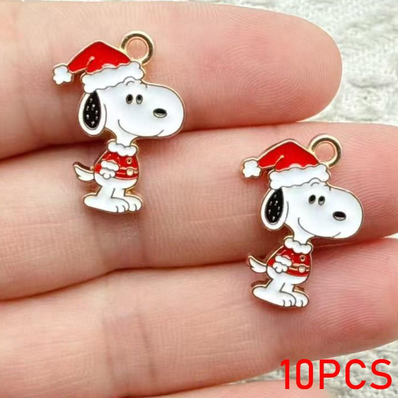 10Pcs Cute Snoopy Dog DIY Keychain Metal Handmade Alloy Key Chain Cute Keyring Gift for Fans красный
10Pcs Cute Snoopy Dog DIY Keychain Metal Handmade Alloy Key Chain Cute Keyring Gift for Fans красный