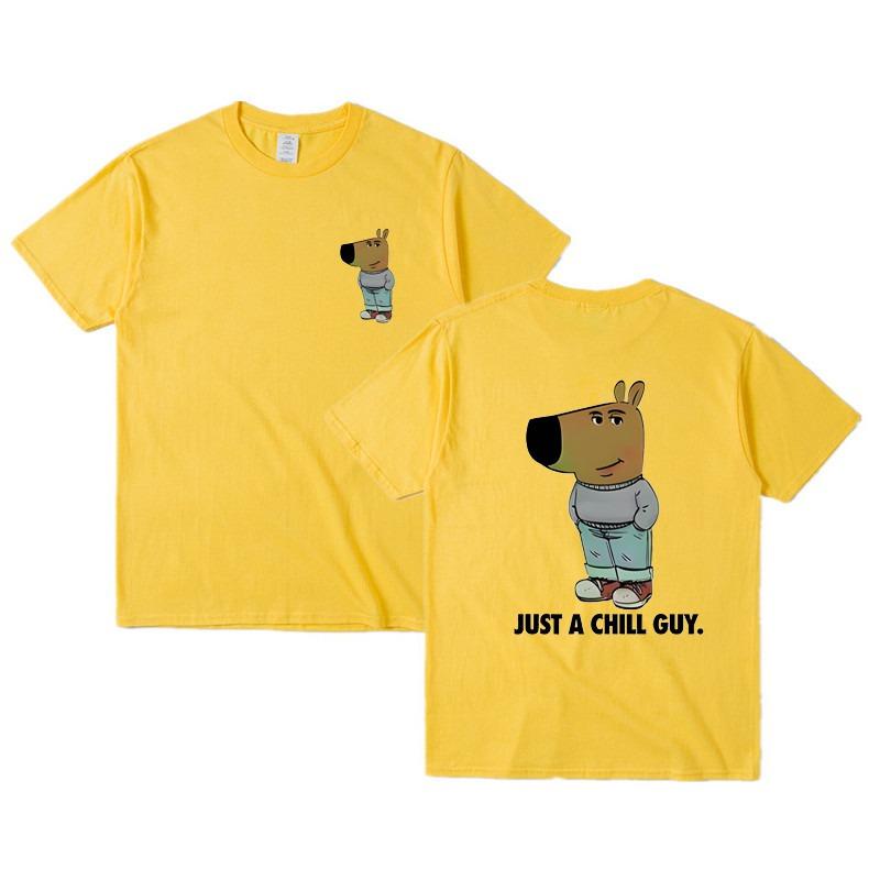 Hiphop Style Cool and Bold Streetwear Calm Dog Foreign Hit Emoji Accessory Printed Tshirt for Men and Women 4XL
Hiphop Style Cool and Bold Streetwear Calm Dog Foreign Hit Emoji Accessory Printed Tshirt for Men and Women 4XL