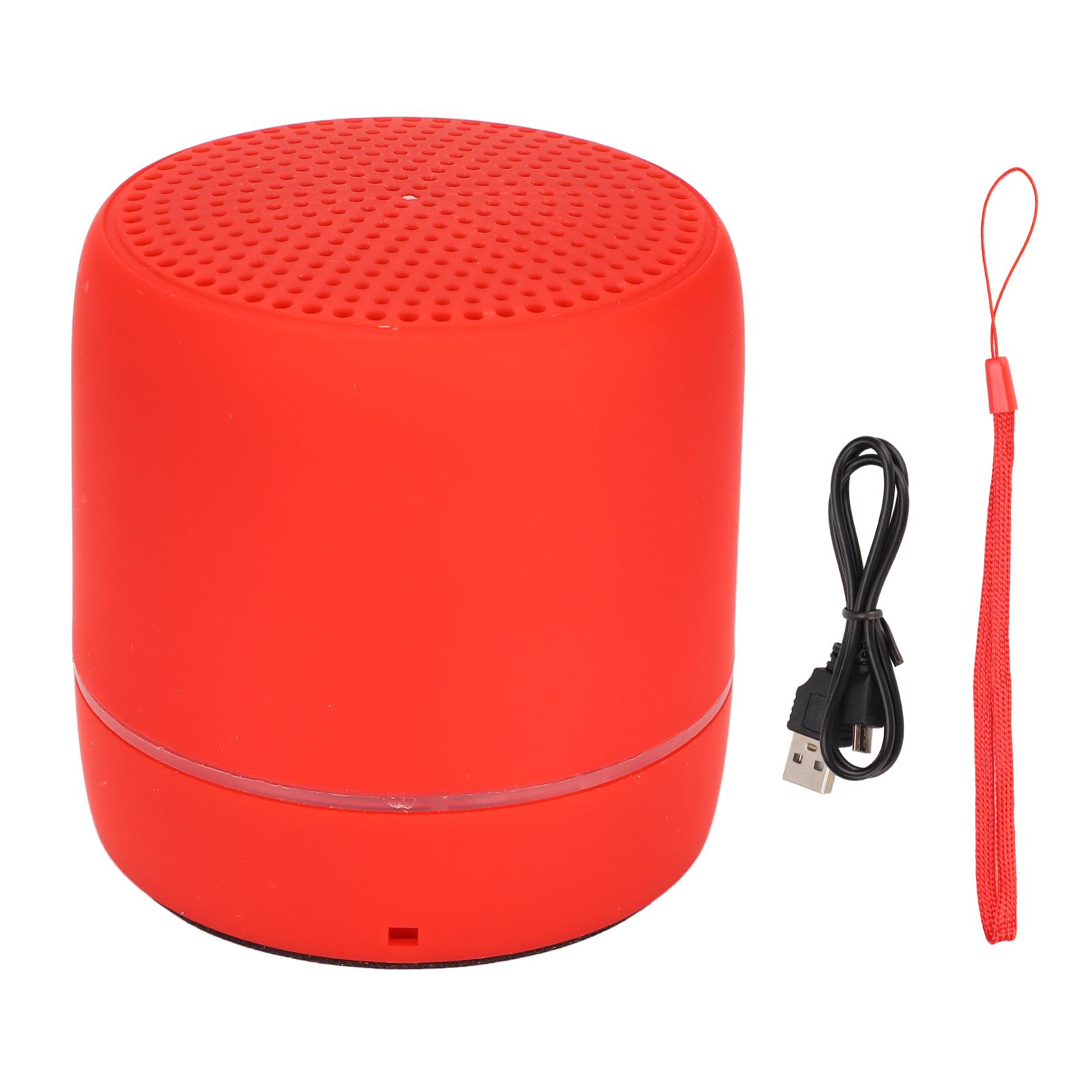 Портативный Bluetooth5.0 динамик Bass Stereo 280 Гц‑16 кГц Мини дорожный динамик для улицы Красный красный
Портативный Bluetooth5.0 динамик Bass Stereo 280 Гц‑16 кГц Мини дорожный динамик для улицы Красный красный