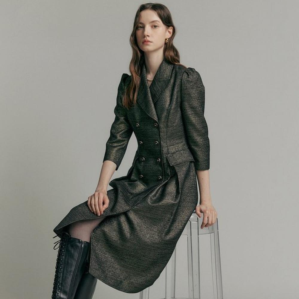 Maxza Gold Jacquard Double Button Jacket Dress Cc10qp301on gold/LL
Maxza Gold Jacquard Double Button Jacket Dress Cc10qp301on gold/LL