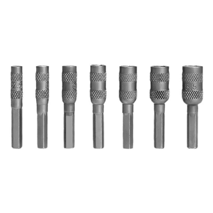 Set of 7 Magnetic Hex Socket Nut Driver Screwdriver Bit for Reliable Performances in Various Repair and Assembly Project 1
Set of 7 Magnetic Hex Socket Nut Driver Screwdriver Bit for Reliable Performances in Various Repair and Assembly Project 1