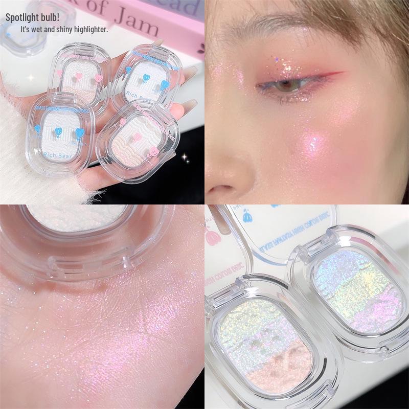Rich Bear Cloud Highlighting & Contouring Eyeshadow: Soft Shimmer Brightening Powder 1g
Rich Bear Cloud Highlighting & Contouring Eyeshadow: Soft Shimmer Brightening Powder 1g