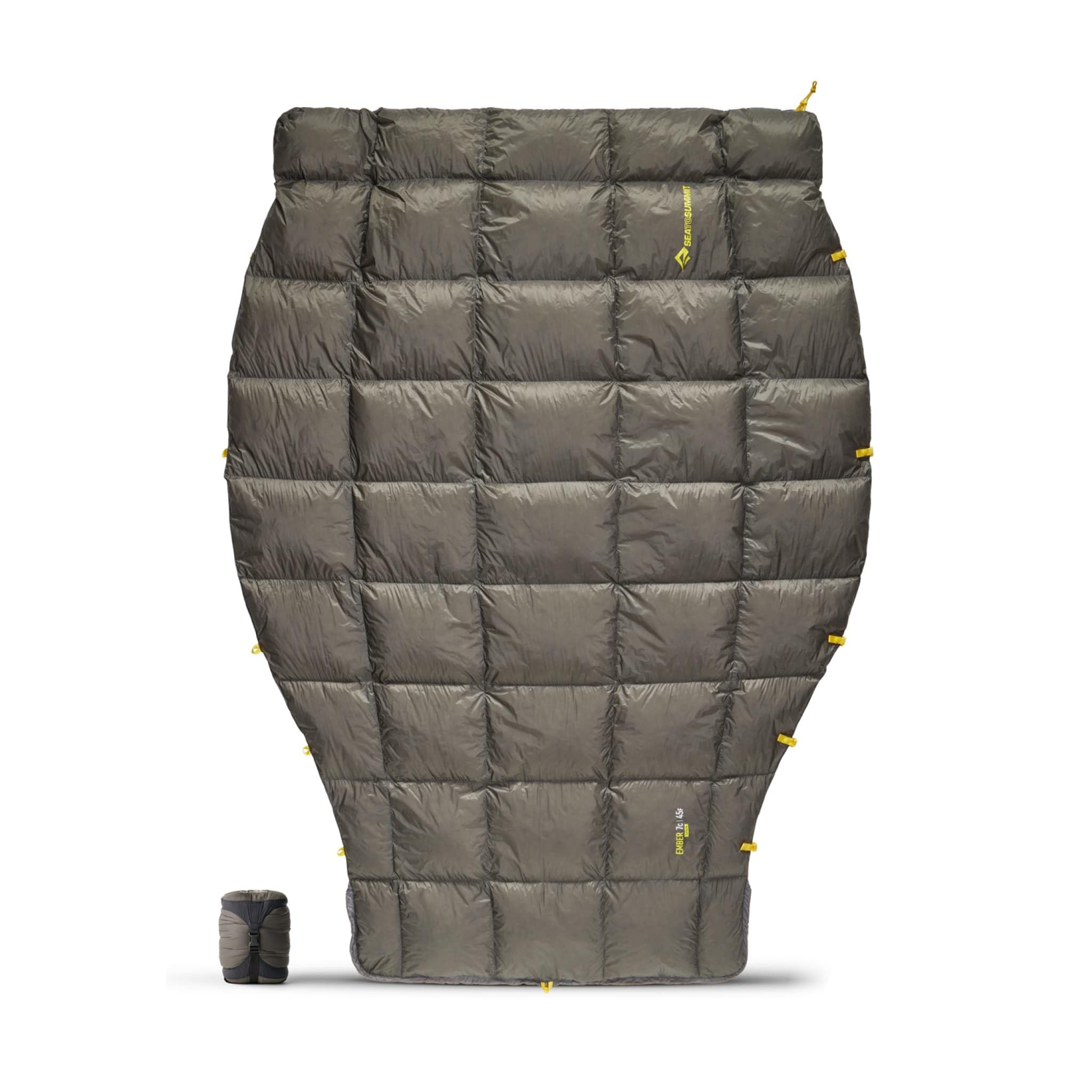 Сверхлегкое пуховое одеяло Sea to Summit Ember для походов 45 градусов, обычное 
Сверхлегкое пуховое одеяло Sea to Summit Ember для походов 45 градусов, обычное