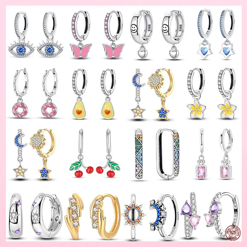 Серьги Blue Travel Magic Eye, оригинальные серьги-кольца из стерлингового серебра 925 пробы с фианитами, звездой и луной, помолвочные свадебные украшения
Серьги Blue Travel Magic Eye, оригинальные серьги-кольца из стерлингового серебра 925 пробы с фианитами, звездой и луной, помолвочные свадебные украшения