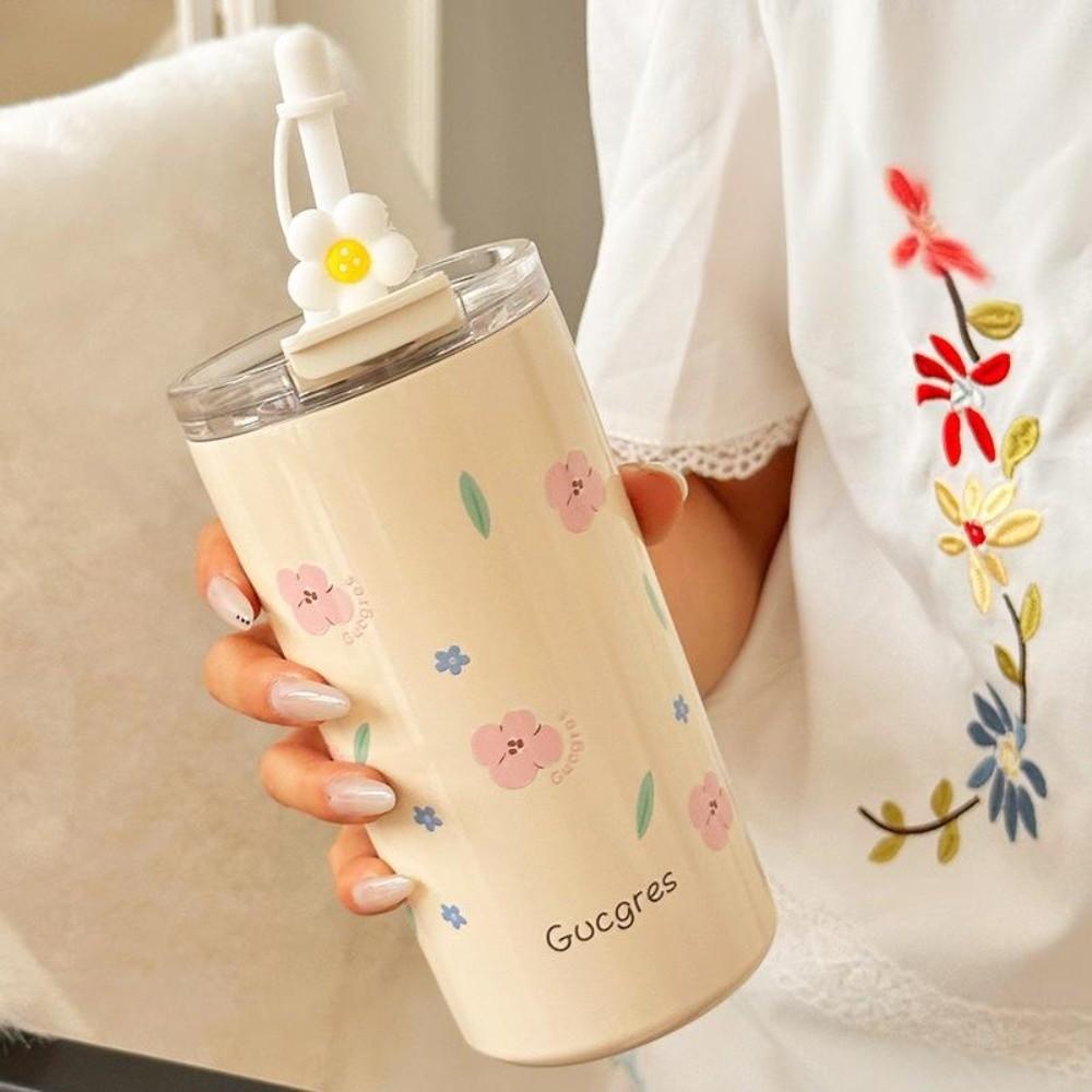 Portable Water Cup 480ML Insulated Cup High Quality Thermal Bottle бежевий
Portable Water Cup 480ML Insulated Cup High Quality Thermal Bottle бежевий