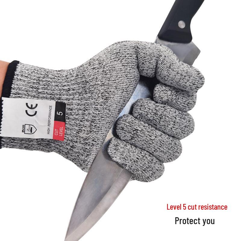 Gardening Anti-Cut Gloves, Level 5 HPPE Protection, Wear-Resistant for Horticulture, Construction, and Glass Handling.
Gardening Anti-Cut Gloves, Level 5 HPPE Protection, Wear-Resistant for Horticulture, Construction, and Glass Handling.