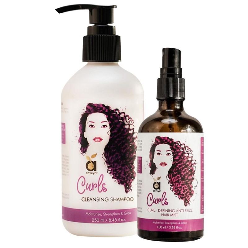 Шампунь и спрей для волос Anveya Curls Combo: Для упругих, распутываемых, вьющихся волос
Шампунь и спрей для волос Anveya Curls Combo: Для упругих, распутываемых, вьющихся волос