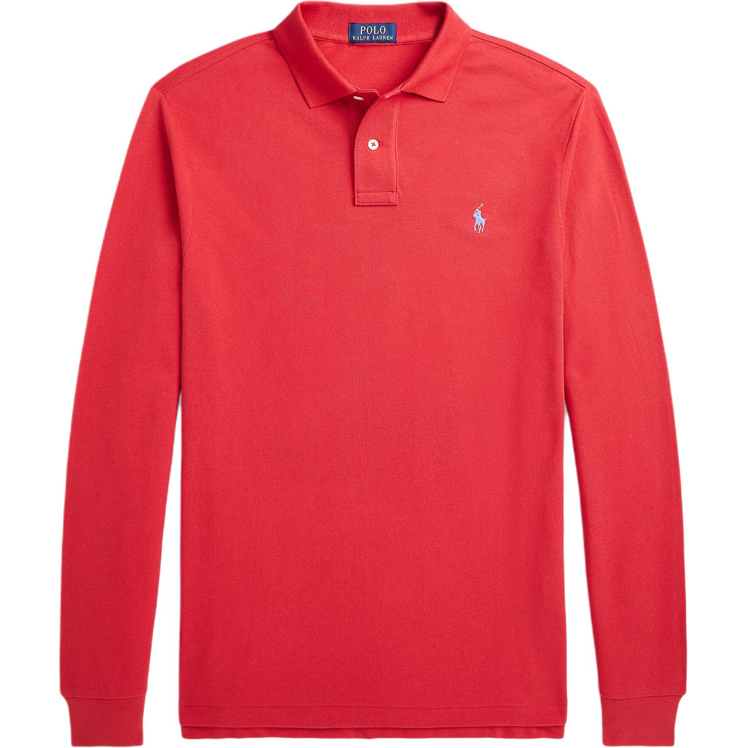 Polo Ralph Lauren Custom Slim Fit Хлопковое пике Поло с длинным рукавом Мужские топы Красный MNPOKNI16824140-600 M
Polo Ralph Lauren Custom Slim Fit Хлопковое пике Поло с длинным рукавом Мужские топы Красный MNPOKNI16824140-600 M