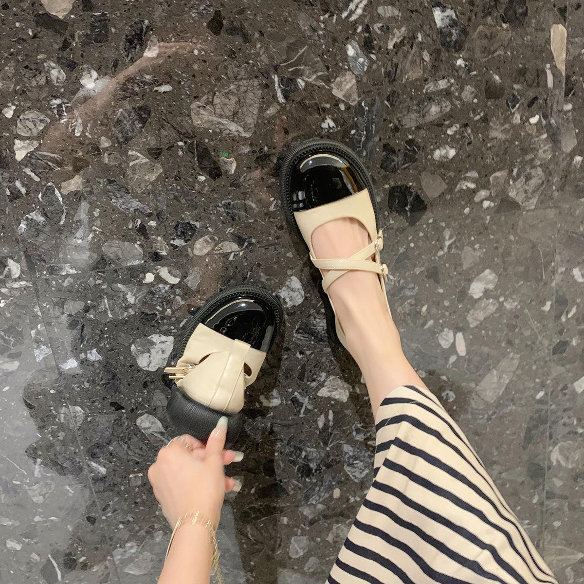 Summer French Retro Platform Chunky Heel Mary Jane Loafers for Women 36 абрикосовий
Summer French Retro Platform Chunky Heel Mary Jane Loafers for Women 36 абрикосовий