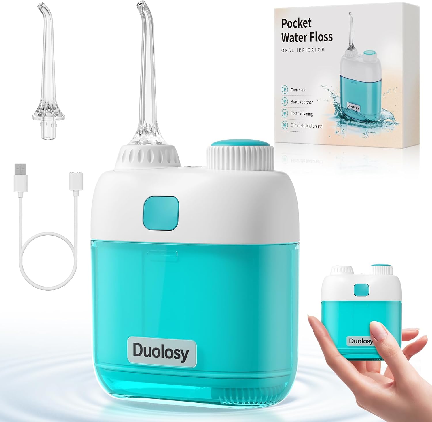 Cordless Oral for Teeth, Mini Flossing Cleaning with Removable Tank, Travel Water United States
Cordless Oral for Teeth, Mini Flossing Cleaning with Removable Tank, Travel Water United States
