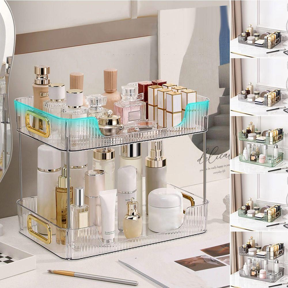 Transparent Cosmetic Storage Rack Plastic Storage Box Simple Bathroom Organizer Shelf Home
Transparent Cosmetic Storage Rack Plastic Storage Box Simple Bathroom Organizer Shelf Home