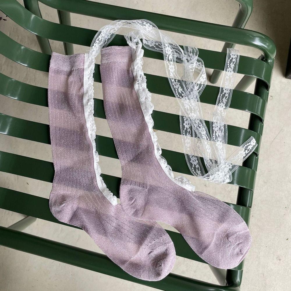 Thin Lolita Lace Socks Hollow Out Short Stockings Ballet Style Mid Calf Socks Female рожевий
Thin Lolita Lace Socks Hollow Out Short Stockings Ballet Style Mid Calf Socks Female рожевий