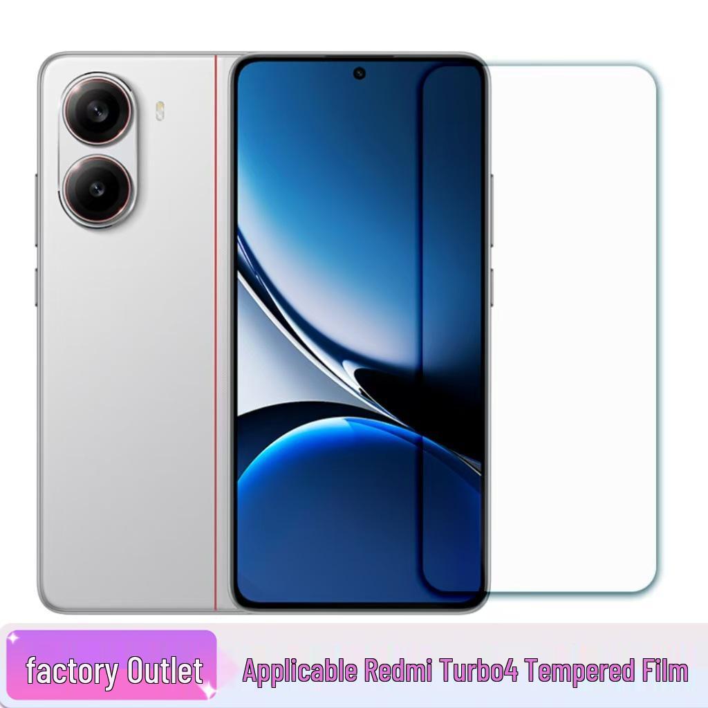 Захисне скло Redmi Turbo4 на весь екран - Чорна рамка, Вибухозахищене, Високої чіткості Redmi Turbo 4
Захисне скло Redmi Turbo4 на весь екран - Чорна рамка, Вибухозахищене, Високої чіткості Redmi Turbo 4