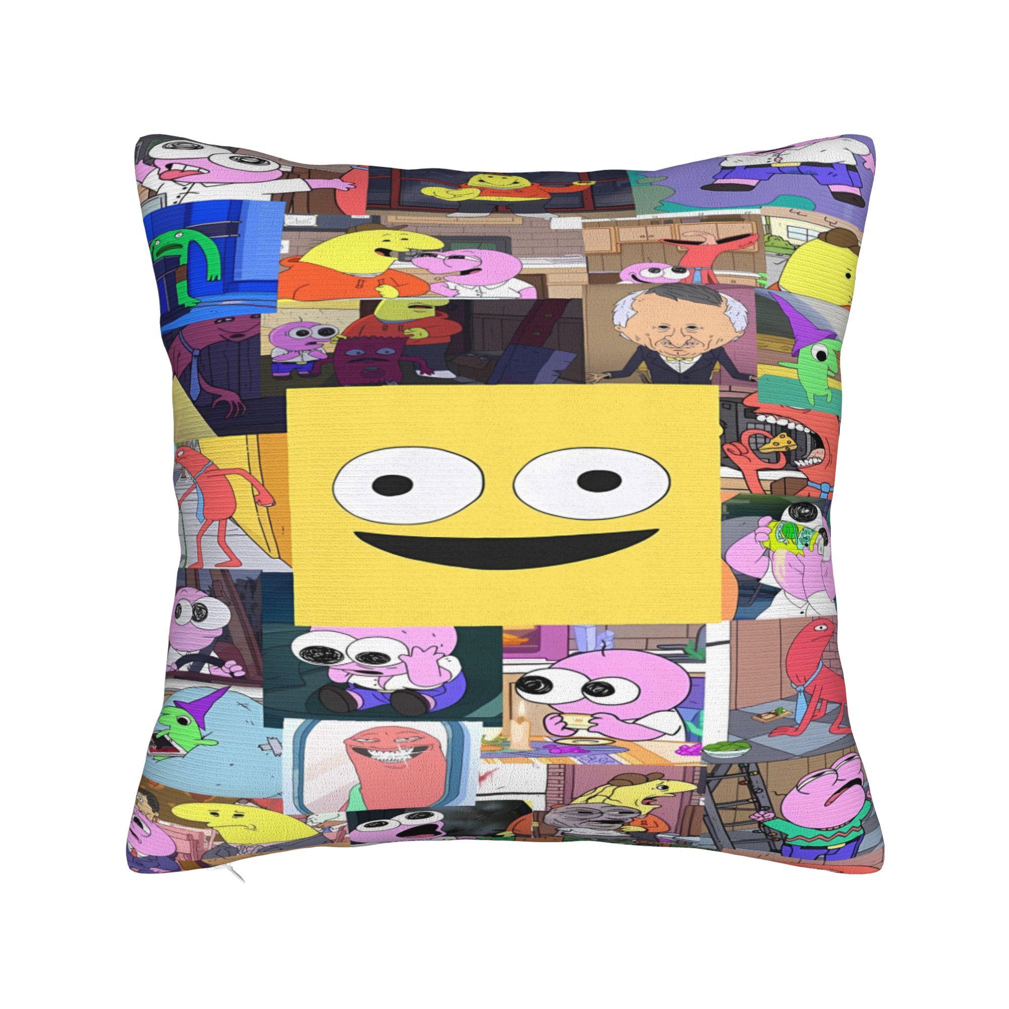 Smiling Friends Pim and Charlie Pillow Case Soft Pillow Cover Fashion Pillowcases For Chair Sofa Home Decor 50cmx50cm
Smiling Friends Pim and Charlie Pillow Case Soft Pillow Cover Fashion Pillowcases For Chair Sofa Home Decor 50cmx50cm