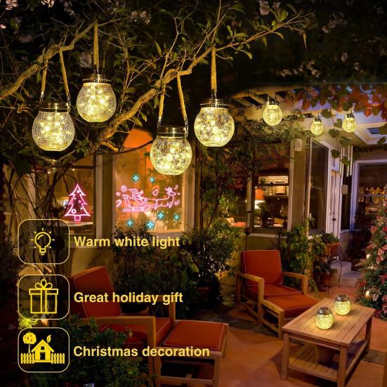 Solar Crack Light with Lanyard Automatic On/Off Waterproof Easy Installation Decorative Lighting Outdoor Hanging Lamp
Solar Crack Light with Lanyard Automatic On/Off Waterproof Easy Installation Decorative Lighting Outdoor Hanging Lamp