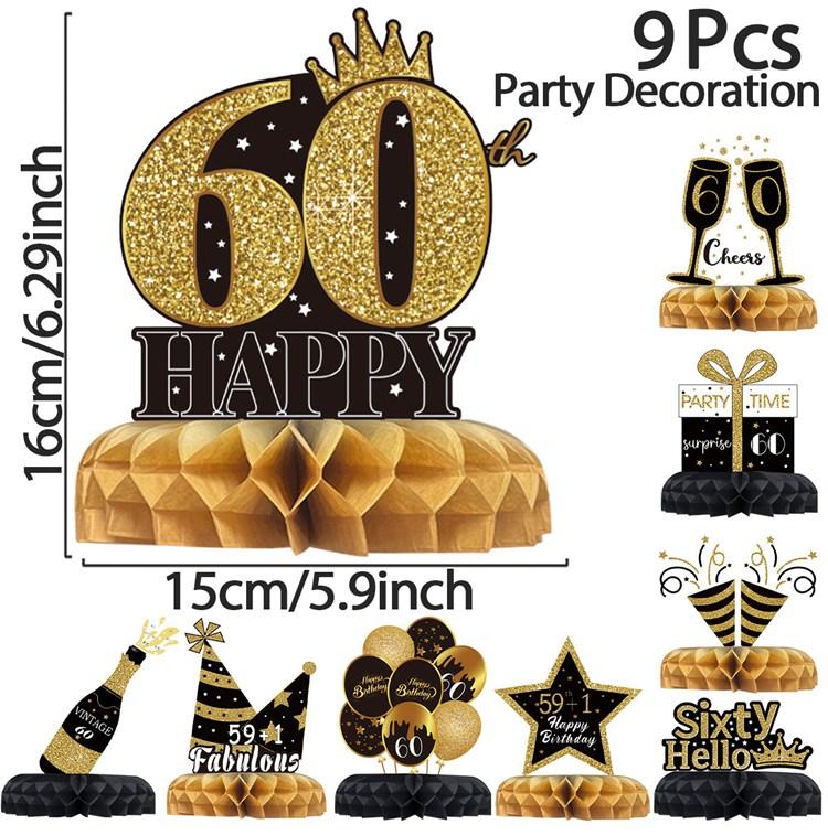 Украшения на 60-й день рождения, бумажные соты, украшения на день рождения, украшения на 60-й юбилей
Украшения на 60-й день рождения, бумажные соты, украшения на день рождения, украшения на 60-й юбилей