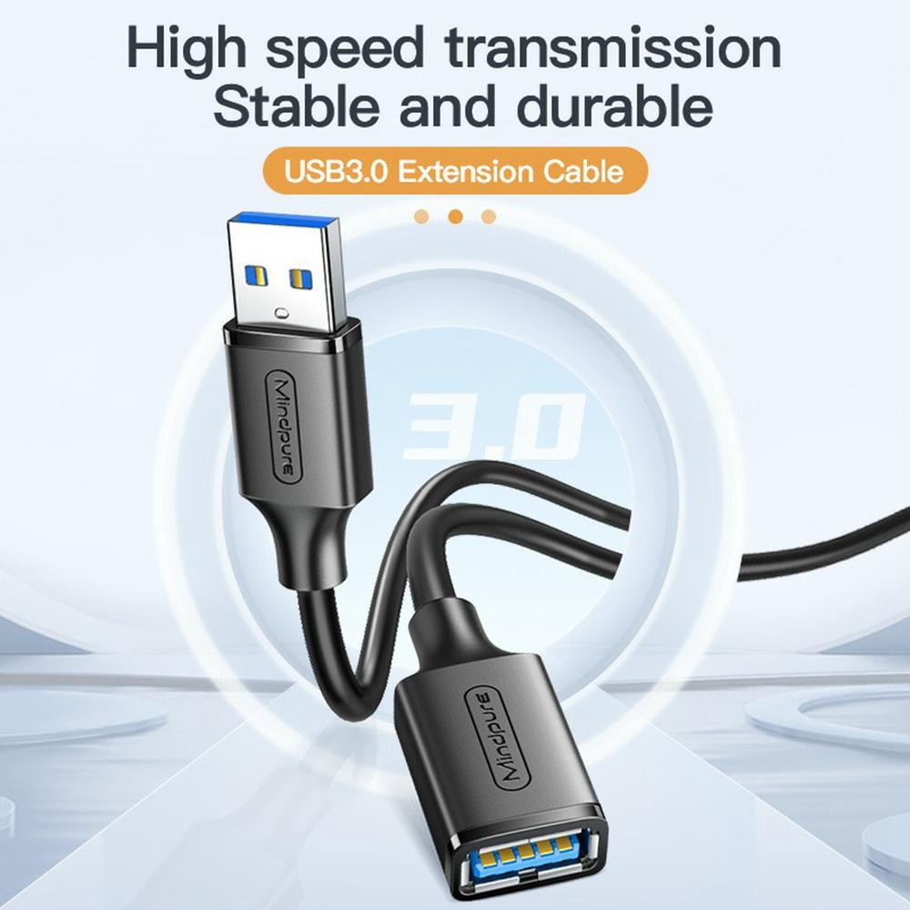 MINDPURE US103 3m Fast Speed USB 3.0 Extension Cable Male to Female Extender Cord for Laptop PC As Shown A
MINDPURE US103 3m Fast Speed USB 3.0 Extension Cable Male to Female Extender Cord for Laptop PC As Shown A