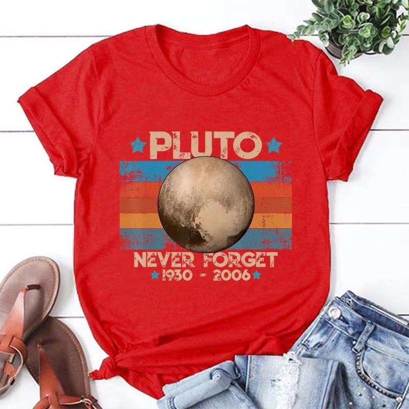 Vintage Never Forget Pluto Nerdy Astronomy Space Science TShirt Fashion Creative Design Round Neck Short Sleeve Tees S
Vintage Never Forget Pluto Nerdy Astronomy Space Science TShirt Fashion Creative Design Round Neck Short Sleeve Tees S