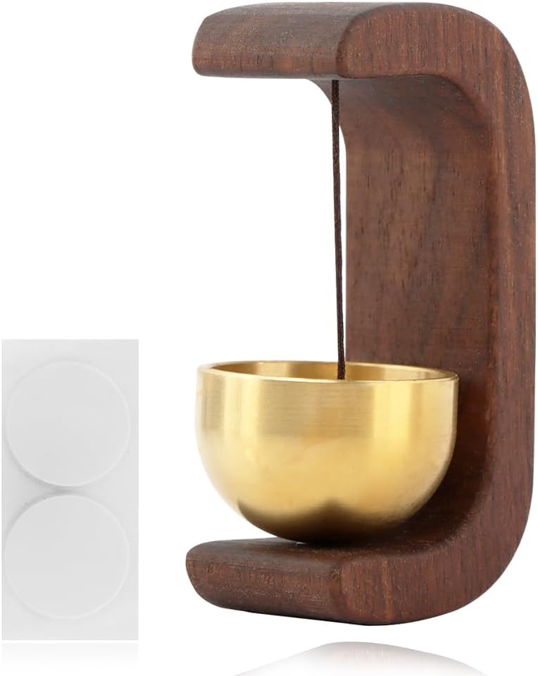 C Shape Magnetic Hanging Door Bell, Loud Sound Wooden Zen Grip Doorbell Chime, Hanging Wood Shop Keeper Bells for Business Door Opening, коричневый
C Shape Magnetic Hanging Door Bell, Loud Sound Wooden Zen Grip Doorbell Chime, Hanging Wood Shop Keeper Bells for Business Door Opening, коричневый