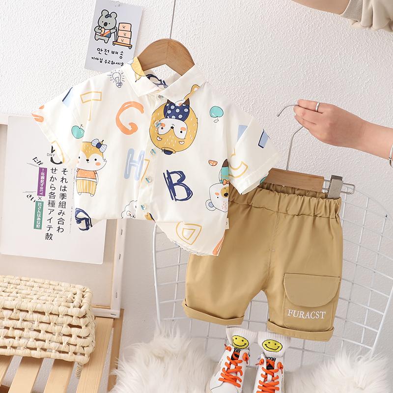 Комплект детской футболки с коротким рукавом для детей 0-5 лет - топ с мультяшным принтом + повседневные шорты - милый комплект из двух предметов для маленьких мальчиков - размеры S-XXL XXL белый
Комплект детской футболки с коротким рукавом для детей 0-5 лет - топ с мультяшным принтом + повседневные шорты - милый комплект из двух предметов для маленьких мальчиков - размеры S-XXL XXL белый