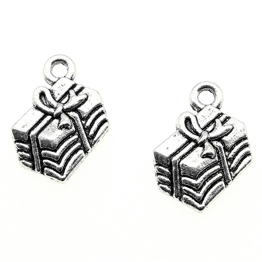 10шт Подарочная коробка Шармы Шармы Античное серебро Цвет цинковый сплав 15X12mm
10шт Подарочная коробка Шармы Шармы Античное серебро Цвет цинковый сплав 15X12mm