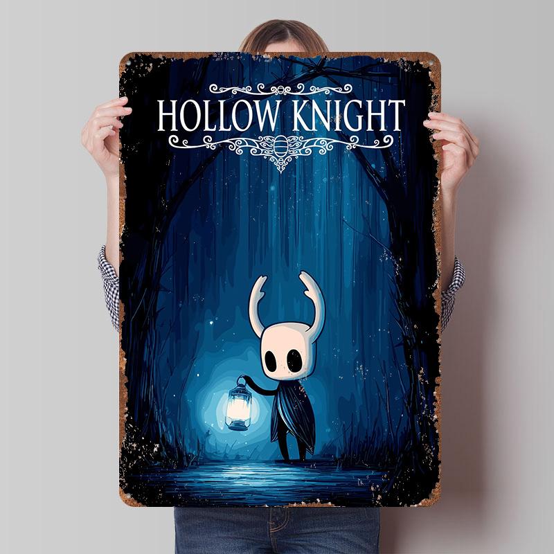 Hollow Knight Game Tin Plaque Poster Customized Wall Art Retro Vintage Metal Signs for Man Cave House Decor Room Decorations 7.9x11.8In(20x30cm)
Hollow Knight Game Tin Plaque Poster Customized Wall Art Retro Vintage Metal Signs for Man Cave House Decor Room Decorations 7.9x11.8In(20x30cm)
