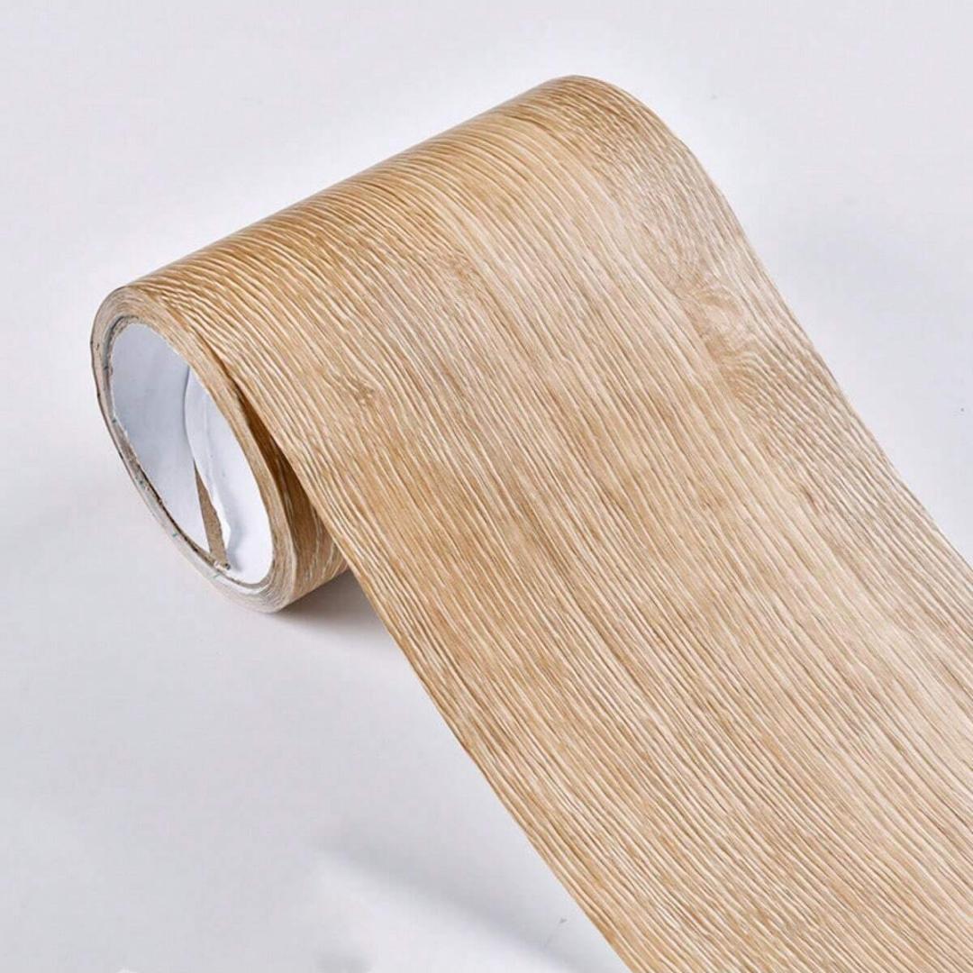 1 Roll 8cmx5m Self-Adhesive Wood Grain PVC Door Frame Repair Sticker - Easy Install Skirting Board & Wall Decor Trim, Perfect fo
1 Roll 8cmx5m Self-Adhesive Wood Grain PVC Door Frame Repair Sticker - Easy Install Skirting Board & Wall Decor Trim, Perfect fo