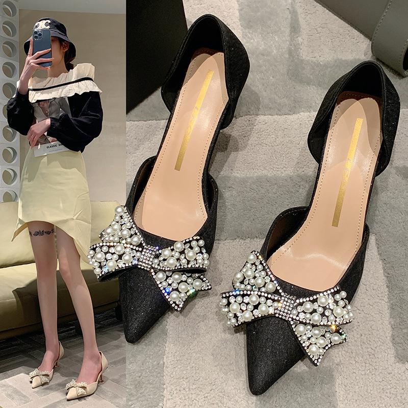 Fairy wind bag head sandals female summer 2024 new bow high heels thin heel pointed hollow single shoes female 34 чёрный
Fairy wind bag head sandals female summer 2024 new bow high heels thin heel pointed hollow single shoes female 34 чёрный