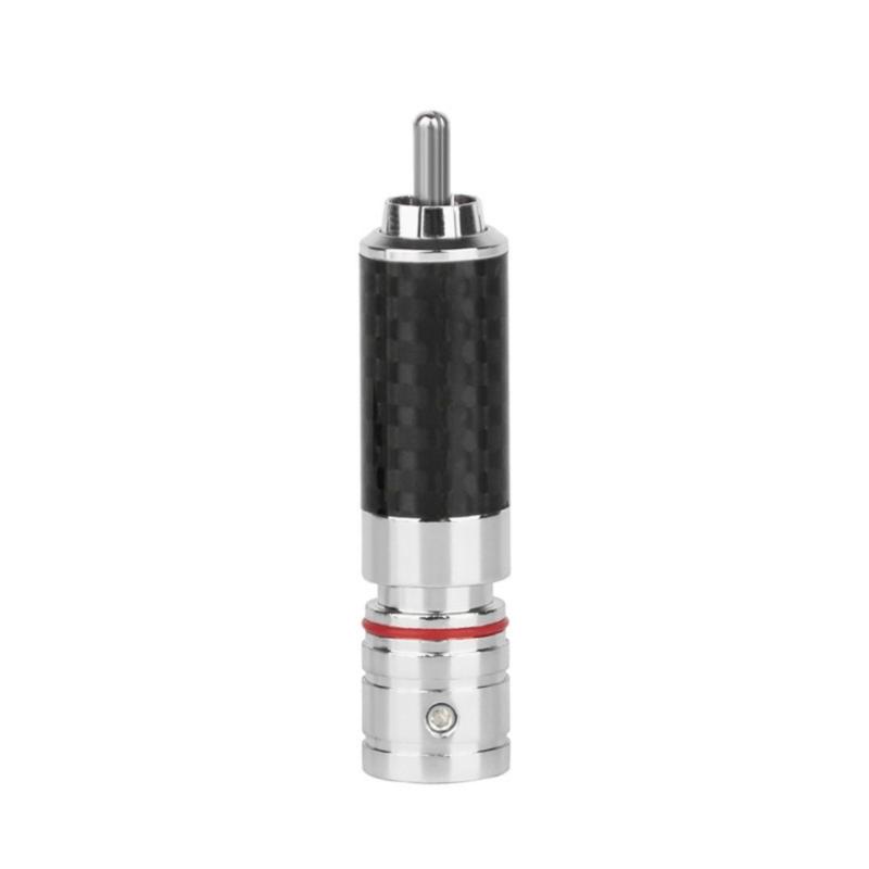 8mm Carbon Fiber Rhodium Coated Male Plug Adapter 1P Connector Head for Loudspeaker Sound Cable Wire Soldering червоний
8mm Carbon Fiber Rhodium Coated Male Plug Adapter 1P Connector Head for Loudspeaker Sound Cable Wire Soldering червоний
